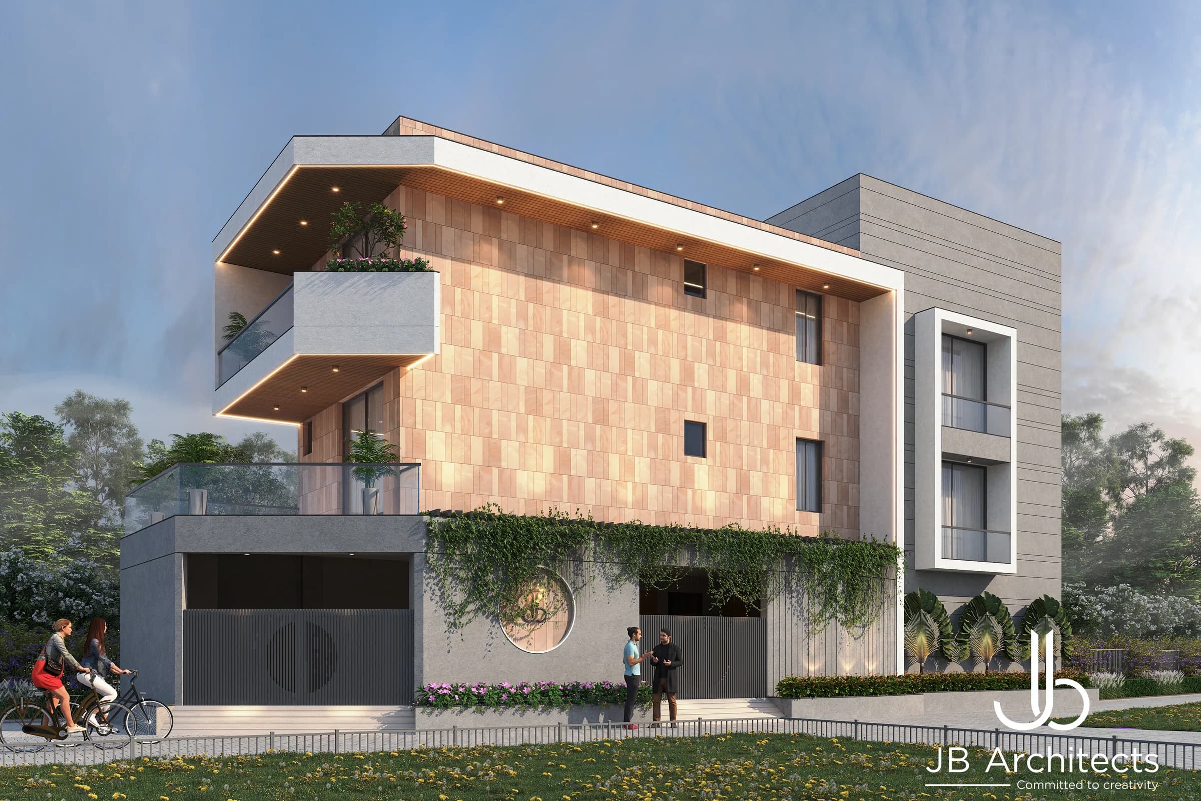 The Sculpted Facade